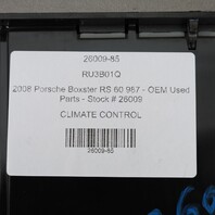 2005-2008 Porsche 911 997 Boxster Cayman 987 Climate Control Panel OEM