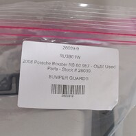 2005-2008 Porsche Boxster Cayman 987 Rear Bumper Guard Set OEM 98750562500