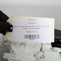 06-12 Porsche 911 Boxster Cayman Left Power Window Motor 99762418105 OEM