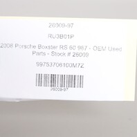 2005-2012 Porsche 911 Boxster Cayman Left Outside Door Handle OEM