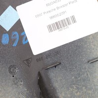 1999-2004 Porsche 911 Boxster Console Trim Pair Black Leather OEM