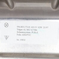 99-04 Porsche 911 Boxster Right Dashboard Cover Leather Black OEM 99680317305