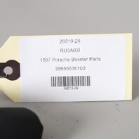 1997-2004 Porsche Boxster 986 Left Door Panel Grab Handle Black OEM 98655536100