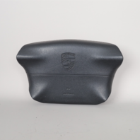 1997-2000 Porsche 911 Boxster 4 Spoke Steering Wheel Airbag Black OEM