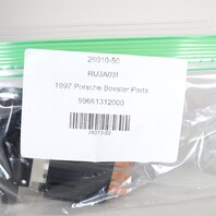 1997-2002 Porsche Boxster Hazard Flasher Switch Gloss 98661312000 OEM