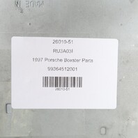 1994-2001 Porsche 911 Boxster Radio Stereo CDR-210 CDR210 OEM 99364512001