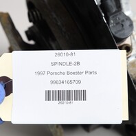 1997-2004 Porsche Boxster Right Rear Spindle Knuckle Hub 2.5 2.7 OEM