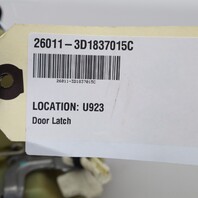 2005-2012 Porsche 911 997 Boxster Cayman 987 Left Door Latch 3D1837015C OEM