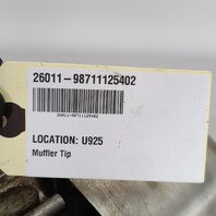 2005-2008 Porsche Boxster 987 Exhaust Muffler Tip OEM 98711125402