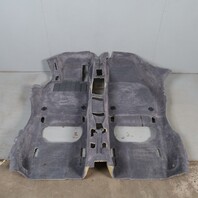 2005-2008 Porsche Boxster Cayman 987 Floor Carpet Grey 98755101104 OEM