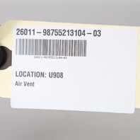 2008-2012 Porsche Boxster Cayman 987 Dash Dashboard AC Air Vent OEM 98755213104