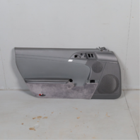 2005-2012 Porsche Boxster Cayman Left Door Panel Leatherette Grey OEM