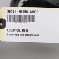 2005-2012 Porsche Boxster 987 Right Convertible Top Transmission OEM 98756118002