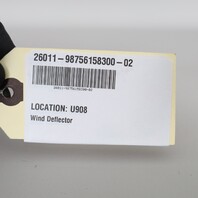 2005-2012 Porsche Boxster 987 Left Wind Screen Deflector 98756158300 OEM NOTE