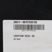 2005-2008 Porsche Boxster 987 Left Radiator Air Duct Shroud 98757532102 OEM