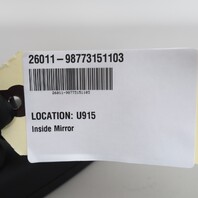 2005-2012 Porsche Boxster Cayman 987 Inside Rear View Mirror Auto Dimming OEM