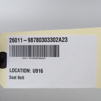 2002-2012 Porsche Boxster 986 987 Left Driver Seat Belt OEM