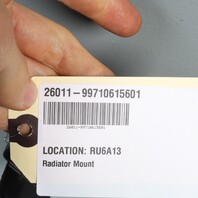 2005-2012 Porsche 911 Boxster Cayman Right Radiator Mount Bracket 99710615601