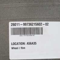 2005-2009 Porsche 911 997 Turbo Wheel 19 X 8 Rim 5 Spoke OEM 99736215602