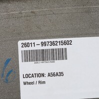 2005-2009 Porsche 911 997 Turbo Wheel 19 X 8 Rim 5 Spoke OEM 99736215602