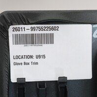 2005-2012 Porsche 911 997 Boxster Cayman 987 Right Lower Glove Box Trim OEM