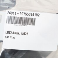 2005-2012 Porsche 911 997 Boxster Cayman 987 Console Ash Tray Stone Grey OEM