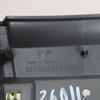 2005-2012 Porsche 911 997 Boxster Cayman 987 Console Shifter Trim Grey OEM