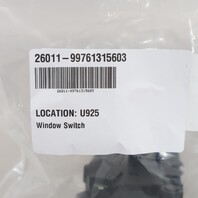 05-08 Porsche 911 Boxster Cayman Right Power Window Switch 99761315603 OEM