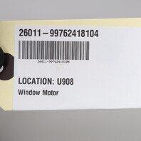 2006-2008 Porsche 911 Boxster Cayman Left Power Window Motor OEM 99762418104