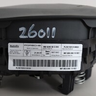 2005-2008 Porsche Boxster Cayman 987 Steering Wheel Airbag Stone Grey OEM