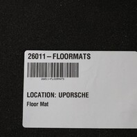 2005-2012 Porsche Boxster Cayman 987 Floor Mat Set Stone Grey OEM
