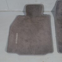 2005-2012 Porsche Boxster Cayman 987 Floor Mat Set Stone Grey OEM