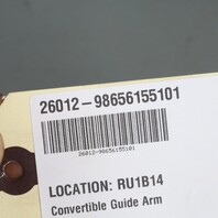 1997-2004 Porsche Boxster 986 Left Convertible Top Guide Arm 98656155101 OEM