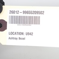 2000-2004 Porsche 911 Boxster Center Console Ashtray Bezel OEM