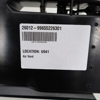 2002-2004 Porsche 911 996 Boxster 986 Center Dash Air Vent OEM 99655226301