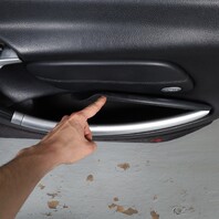 1999-2004 Porsche Boxster 986 Right Door Panel Leatherette Black OEM