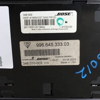 2003-2004 Porsche 911 996 Boxster 986 Amplifier Amp BOSE 99664533303 OEM