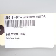 2003-2004 Porsche Boxster 986 Right Passenger Door Window Motor 98662410203 OEM