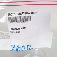 1997-2004 Porsche Boxster 986 Automatic Shift Knob Black / Silver OEM