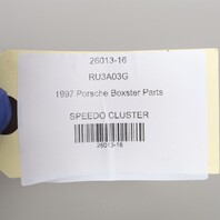 1997-1999 Porsche Boxster Speedometer Instrument Cluster OEM 98664110300