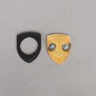 Porsche 911 Boxster Cayenne Hood Emblem Crest Badge OEM 99655921100