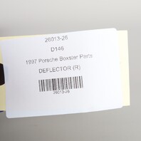 1997-2004 Porsche Boxster 986 Right Wind Deflector Screen OEM 98656158400