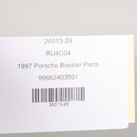 1997-2004 Porsche 911 996 Boxster 986 Radiator Fan 99662413500 OEM