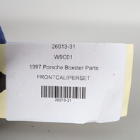 1997-2012 Porsche Boxster Cayman 986 987 Front Brake Calipers Brembo Black OEM