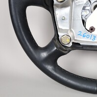 1996-2000 Porsche 911 Boxster 4 Spoke Steering Wheel Black OEM 99334780455