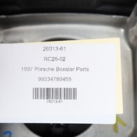 1996-2000 Porsche 911 Boxster 4 Spoke Steering Wheel Black OEM 99334780455