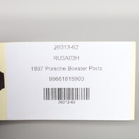 1997-2005 Porsche 911 Boxster Ignition Lock Housing 99634701707 OEM