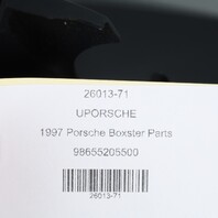 1997-1999 Porsche Boxster 986 Speedometer Cover Trim Leatherette Black OEM