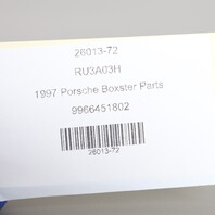 1997-1999 Porsche Boxster 986 Right Dash Speaker Nokia OEM 9966451802