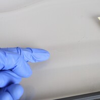 1997-2004 Porsche Boxster 986 Center Wind Deflector Screen Plexiglass OEM